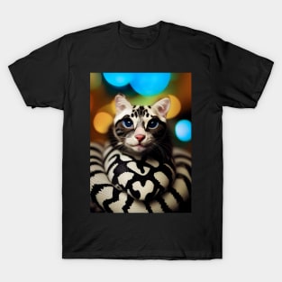 Snake Cat Portrait - José T-Shirt